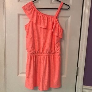 NWT Girls’ Coral Romper (size 18 XXXL)